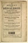 HERALDRY. Guillim, John. A Display of Heraldrie . . . Third Edition. 1638